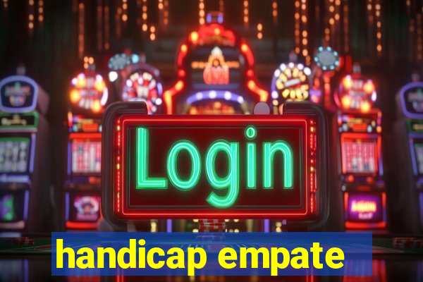 handicap empate - 1